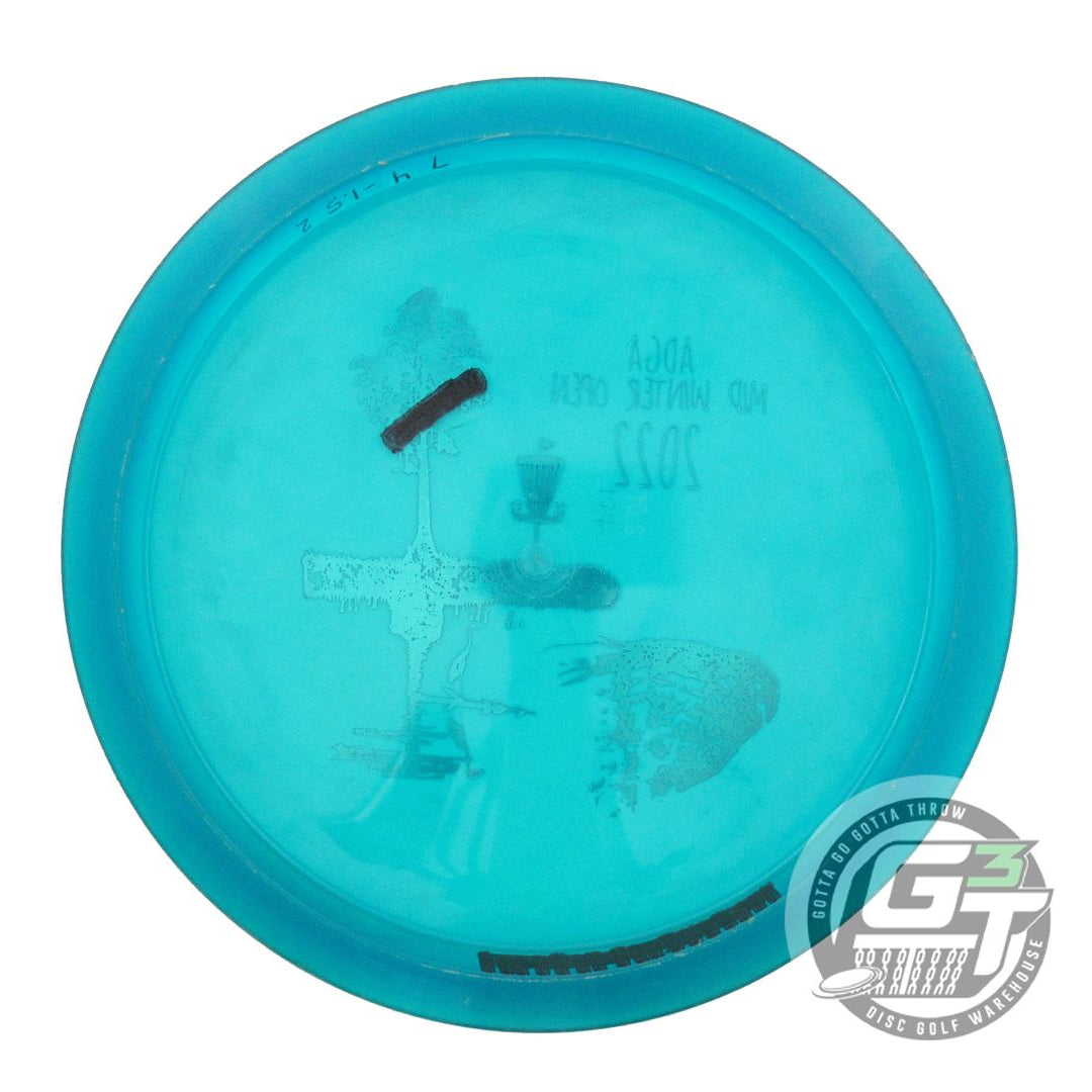 USED Dynamic Discs Lucid Maverick 176g Teal Magenta Foil Distance Driver Disc
