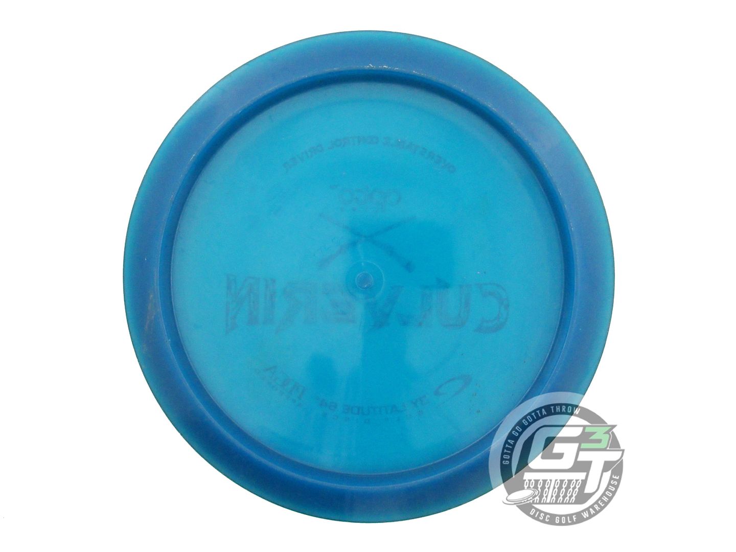 USED Latitude 64 Opto Culverin 174g Blue Gold Holo Foil Fairway Driver Golf Disc