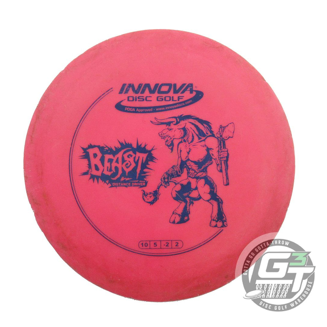 USED Innova DX Beast 168g Pink Blue Stamp Distance Driver Golf Disc