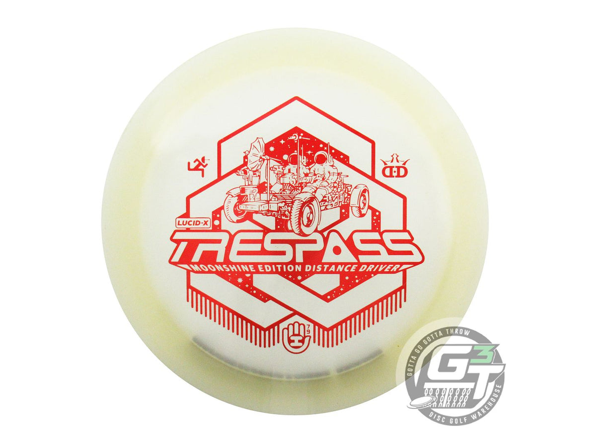 USED Dynamic Discs Moonshine Lucid-X Trespass 175g Red Foil Distance Driver Disc