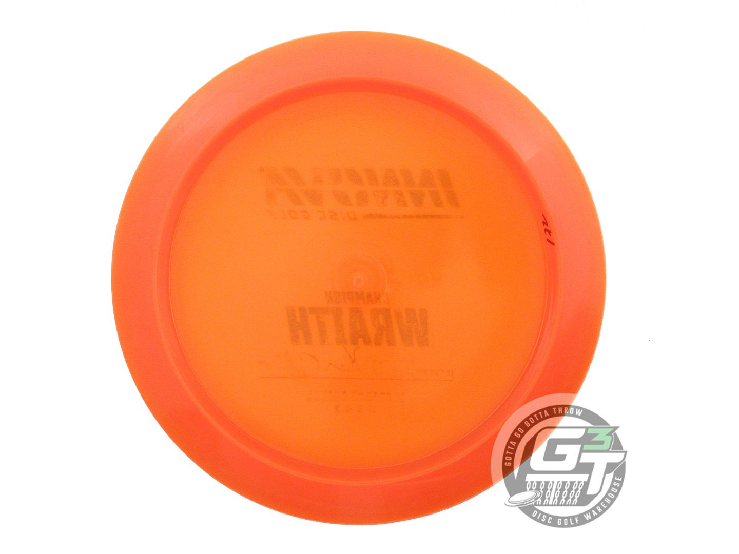USED Innova Champion Wraith 172g Orange Green Foil Distance Driver Golf Disc