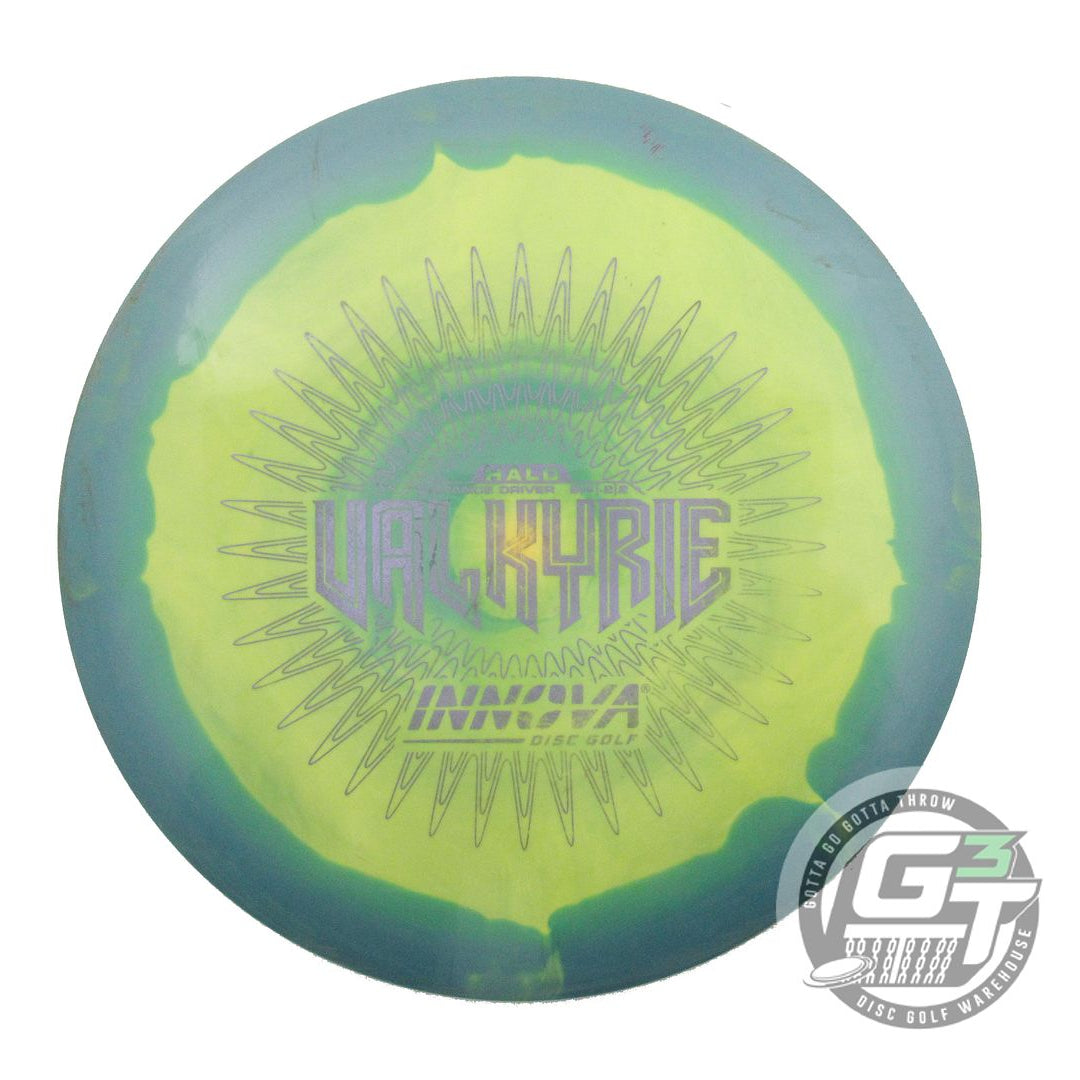 USED Innova Halo Star Valkyrie 168g Blue-Yellow Distance Driver Golf Disc