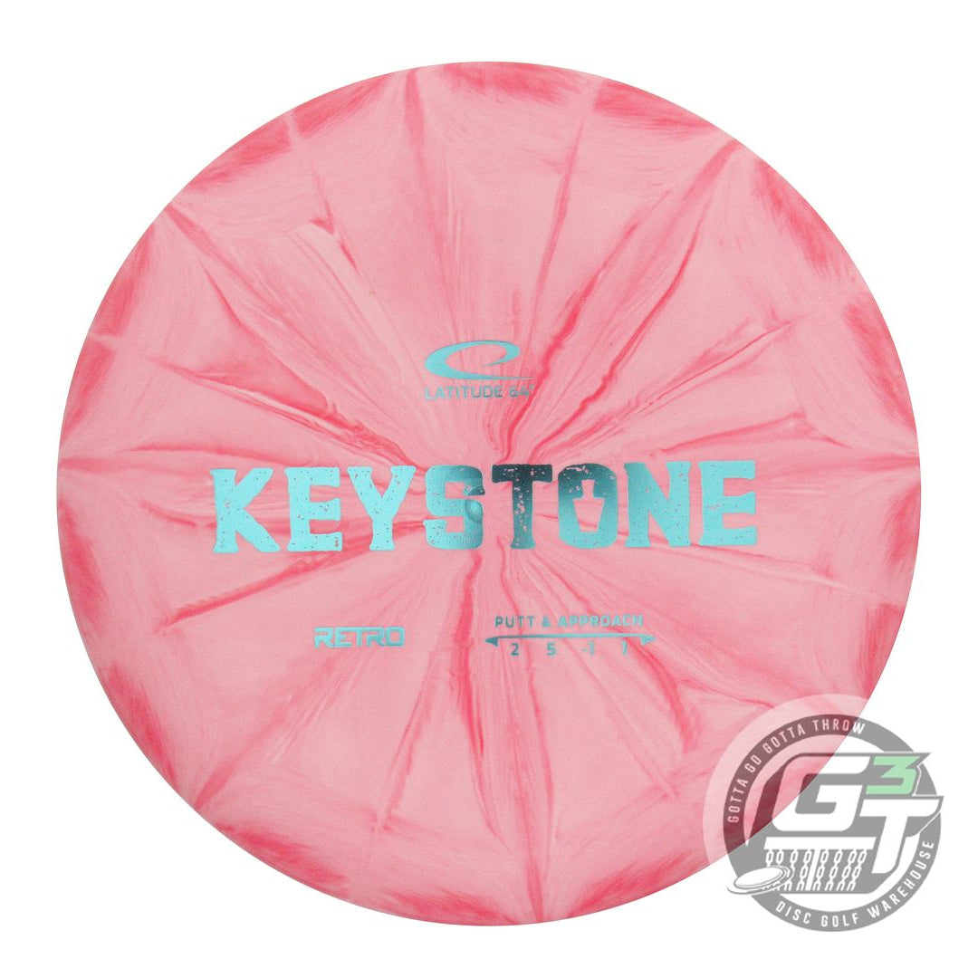 Latitude 64 Retro Burst Keystone Putter Golf Disc (Individually Listed)