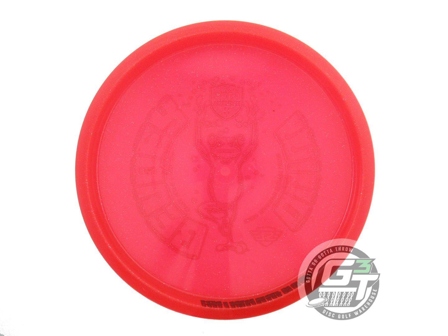 USED DiscMania MIND BENDER Metal Flake C-Line MD1 172g Red Midrange Golf Disc