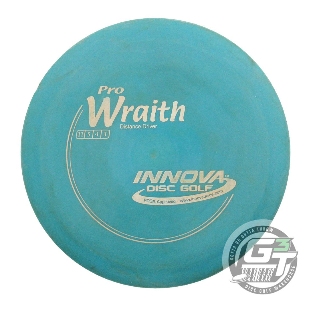 USED Innova Pro Wraith 175g Teal White Stamp Distance Driver Golf Disc