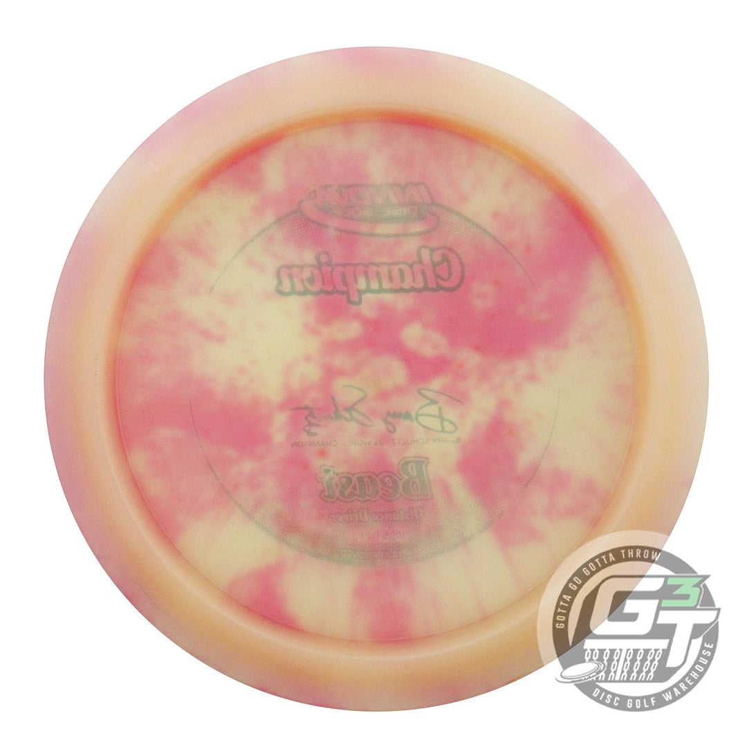 USED Innova I-DYE Champion Beast 173g Pink Swirl Distance Driver Golf Disc