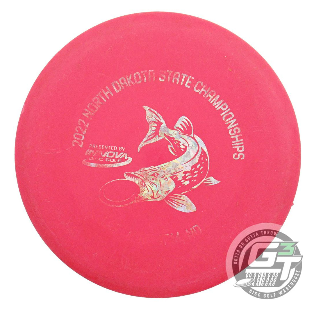 USED Innova KC Pro Roc 182g Red Gold Shatter Foil Midrange Golf Disc