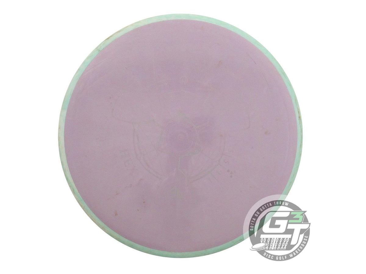 USED Axiom Discs Neutron Hex 176g Lilac Mint Rim Midrange Golf Disc