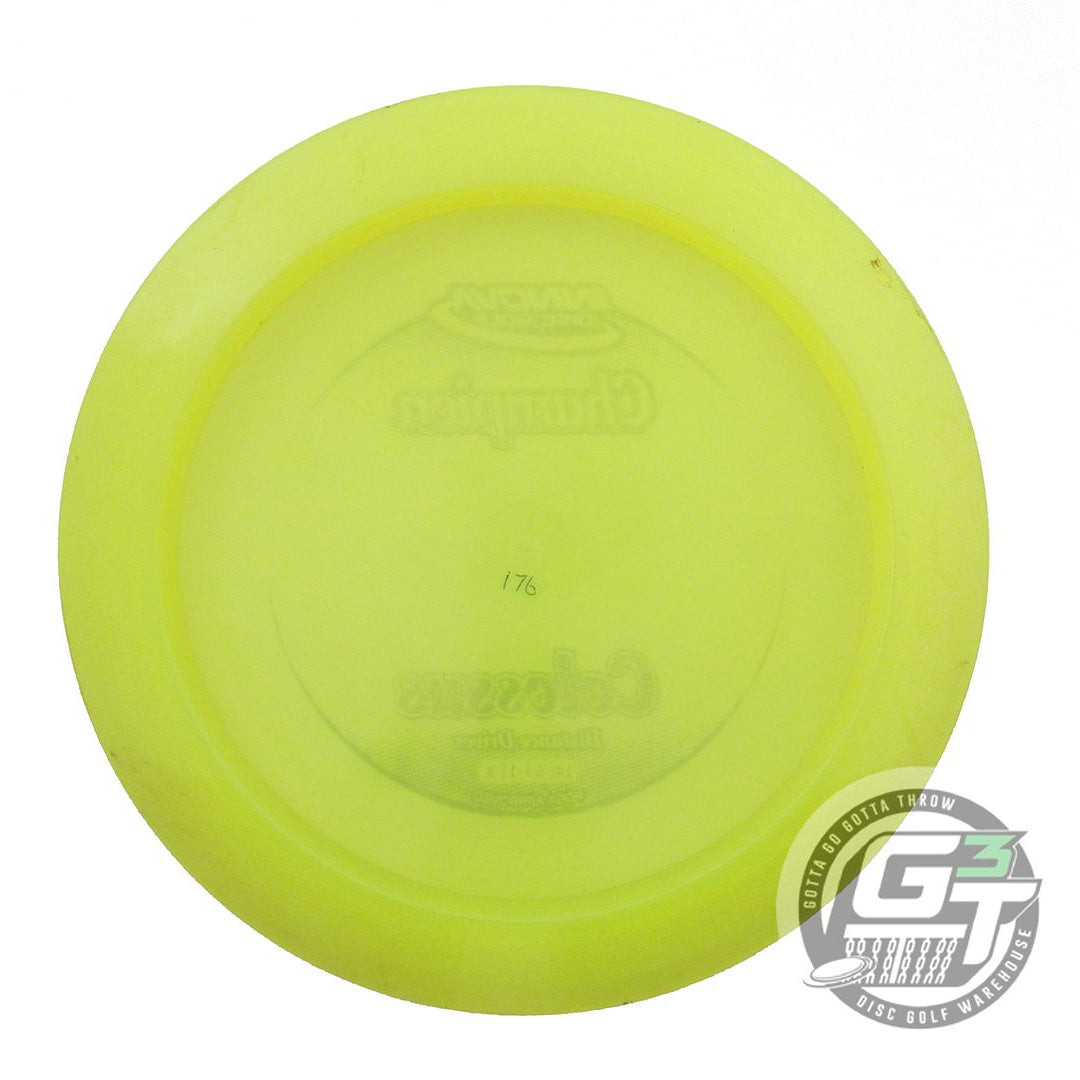 USED Innova Champion Colossus 175g Yellow Holo Star Foil Distance Driver Disc
