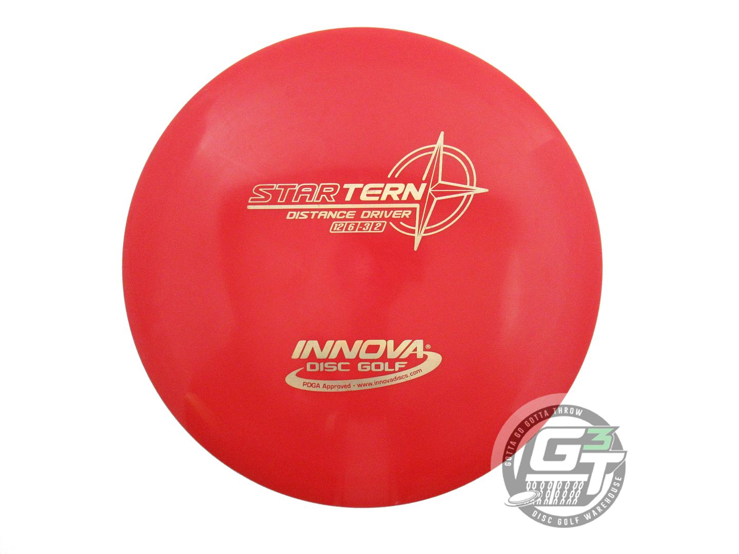 USED Innova Star Tern 176g Red Gold Holo Foil Distance Driver Golf Disc