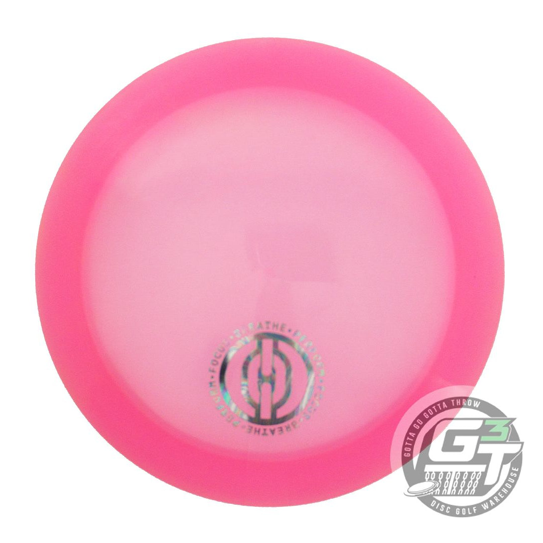 USED Dynamic Discs Lucid Defender 174g Pink Oil Slick Foil Distance Driver Disc