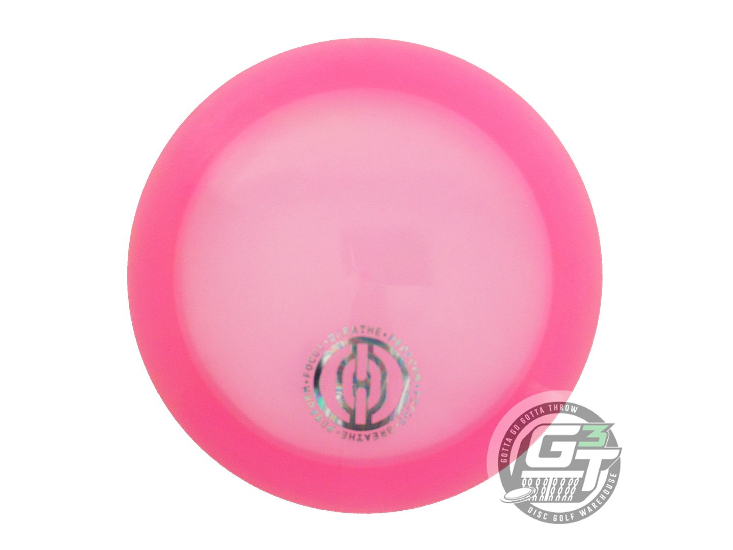 USED Dynamic Discs Lucid Defender 174g Pink Oil Slick Foil Distance Driver Disc