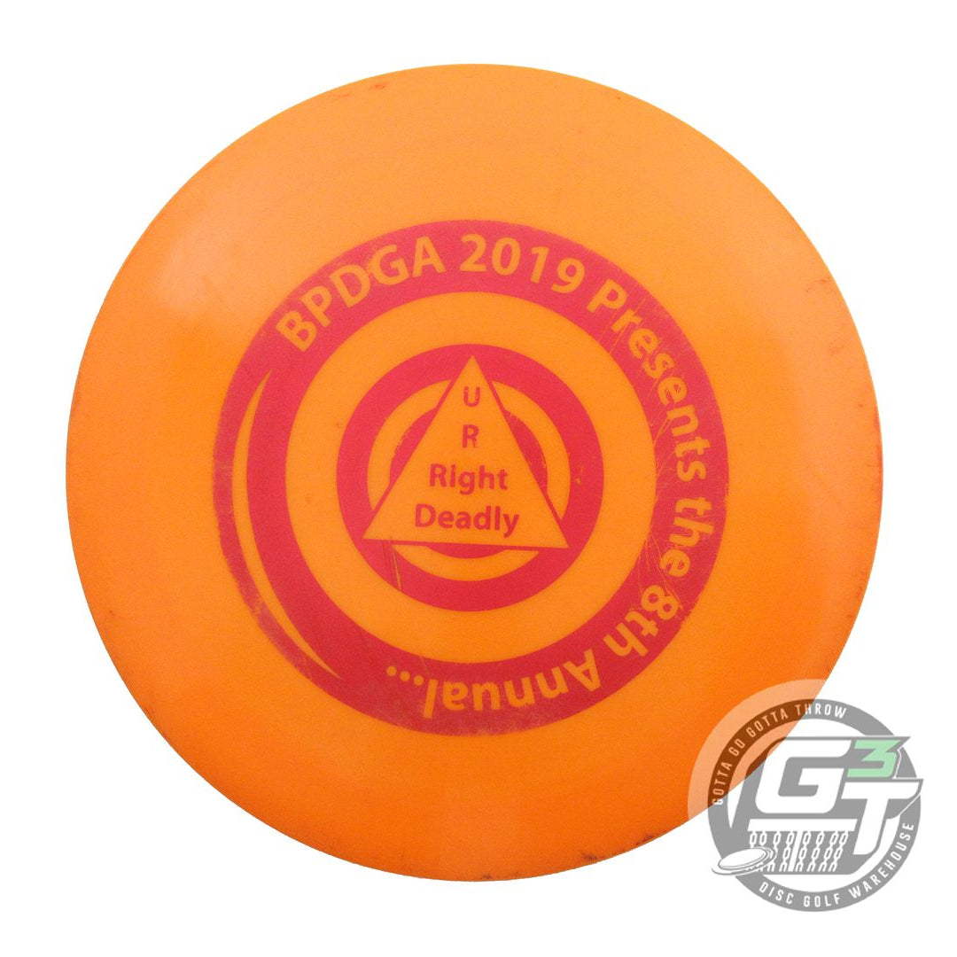 USED Innova Star Katana 175g Orange Red Foil Distance Driver Golf Disc