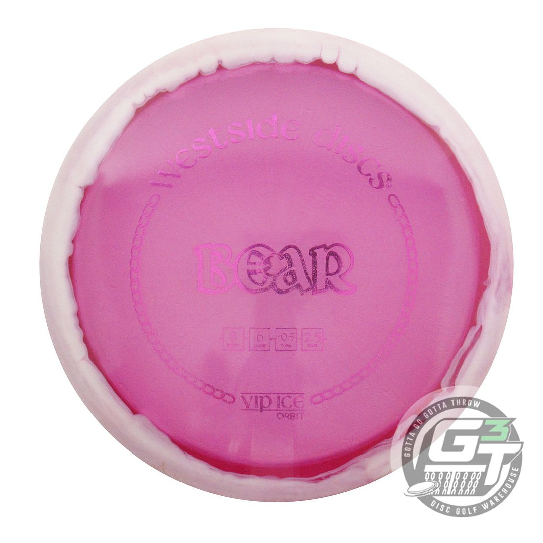 USED Westside Discs VIP Ice Orbit Bear 173g Magenta Fairway Driver Golf Disc