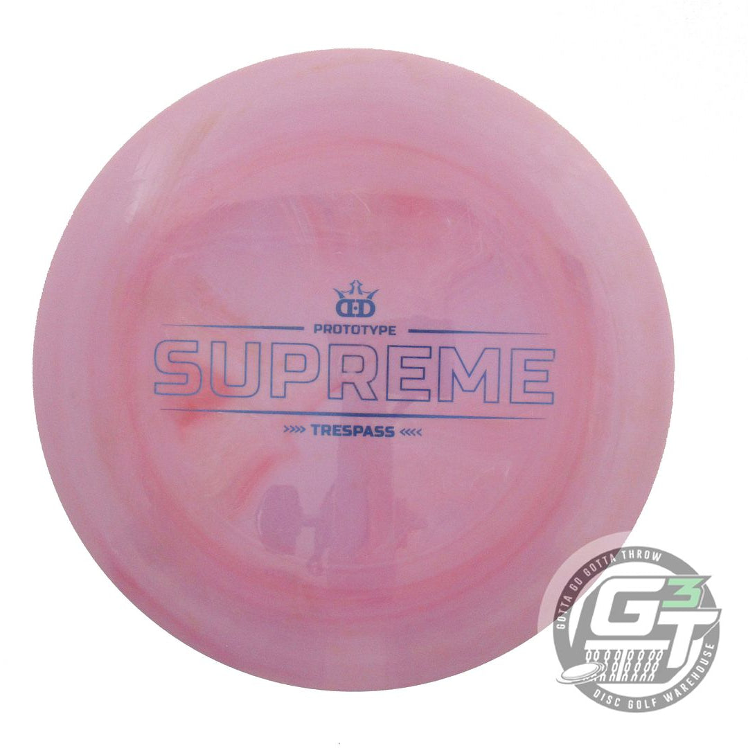USED Dynamic Discs PROTOTYPE Supreme Trespass 173g Lilac Distance Driver Disc