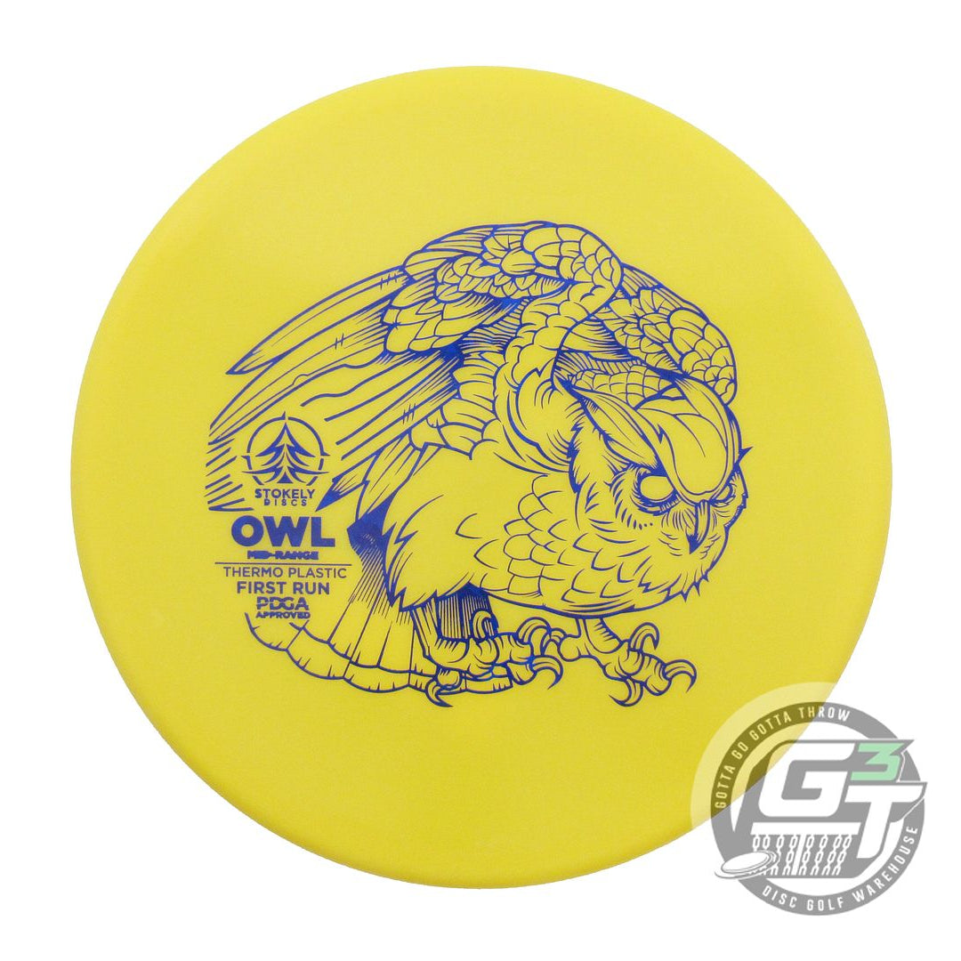Stokely First Run Thermo Owl Midrange Golf Disc (Individually Listed)