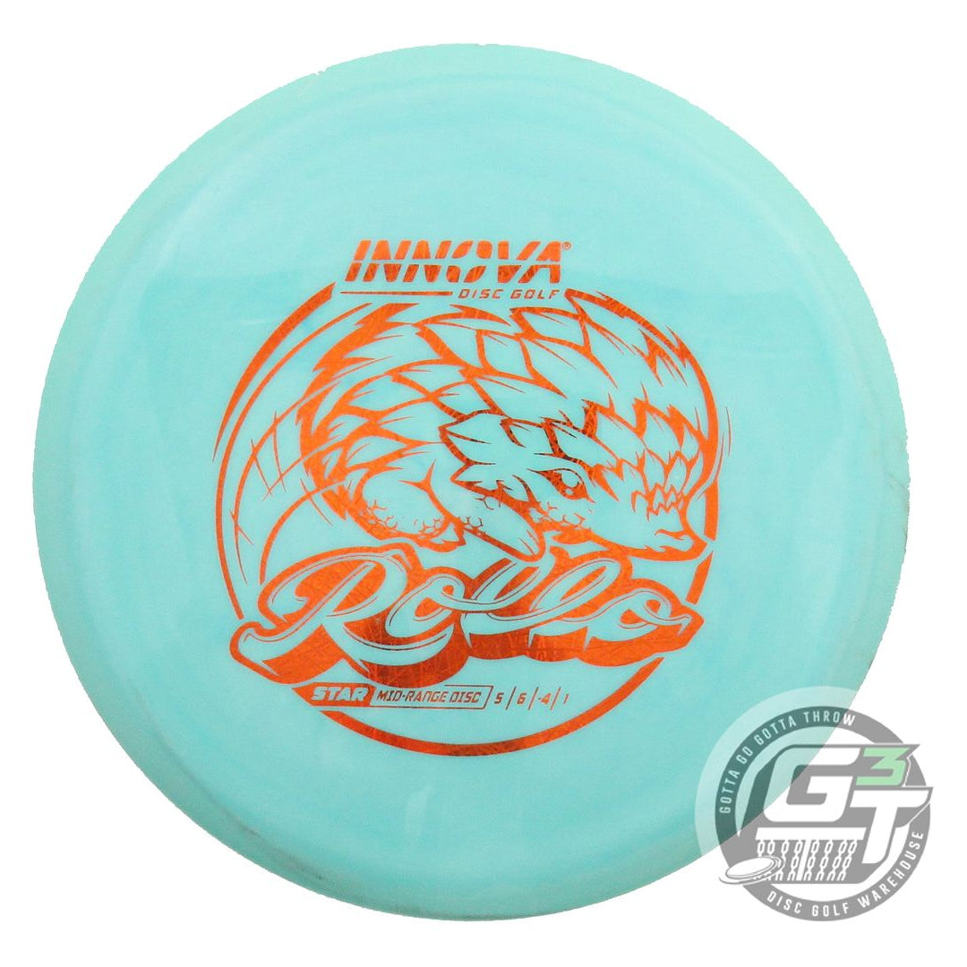 USED Innova Star Rollo 179g Teal Orange Foil Midrange Golf Disc