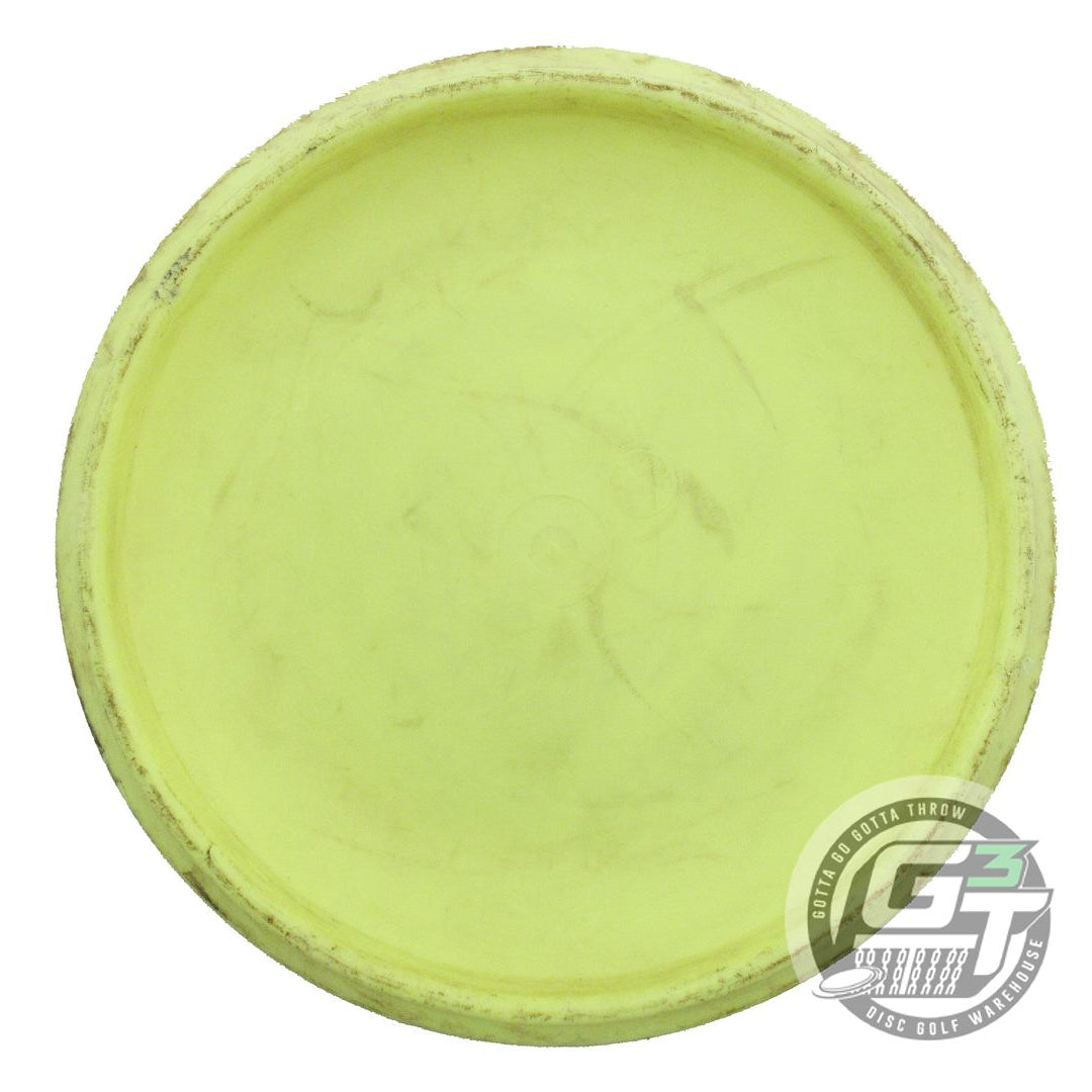 USED Lightning Standard Rubber Putter 176g Yellow Silver Foil Putter Golf Disc