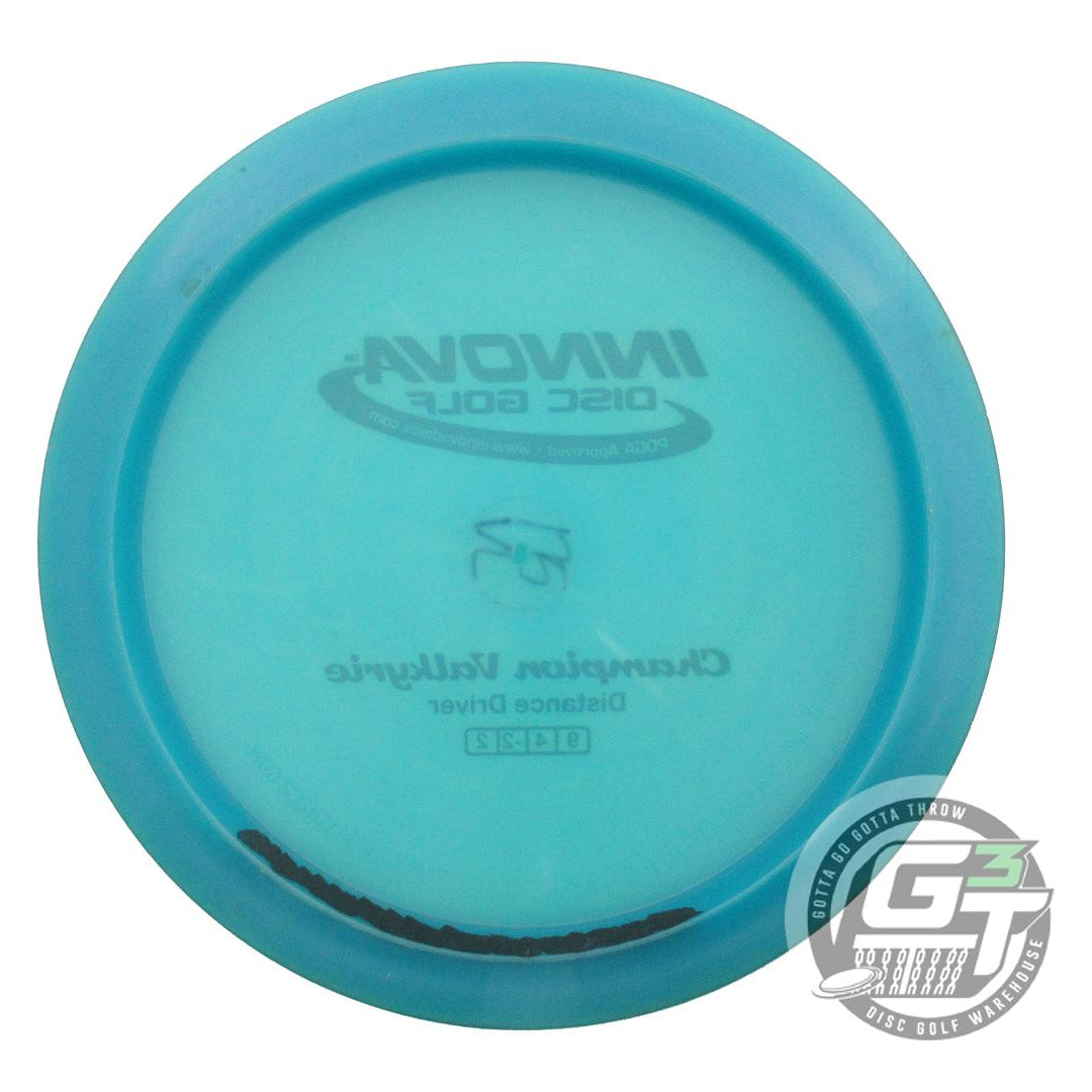 USED Innova Champion Valkyrie 175g Blue Green Foil Distance Driver Golf Disc