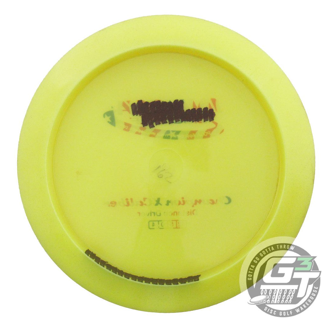 USED Innova Champion Xcaliber 162g Yellow Flag Foil Distance Driver Golf Disc