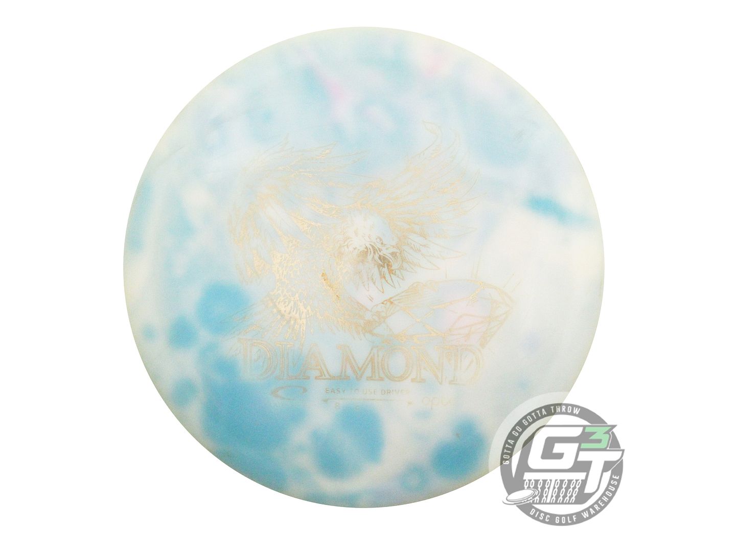 USED Latitude 64 Opto Diamond 159g White HOME DYED Fairway Driver Golf Disc