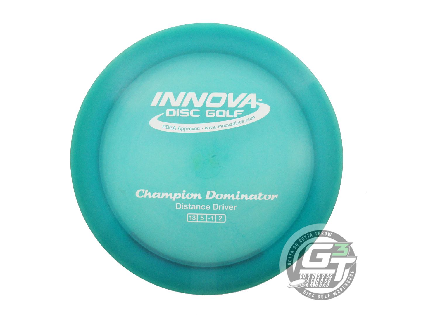 USED Innova Champion Dominator 171g Teal White Stamp Distance Driver Golf Disc