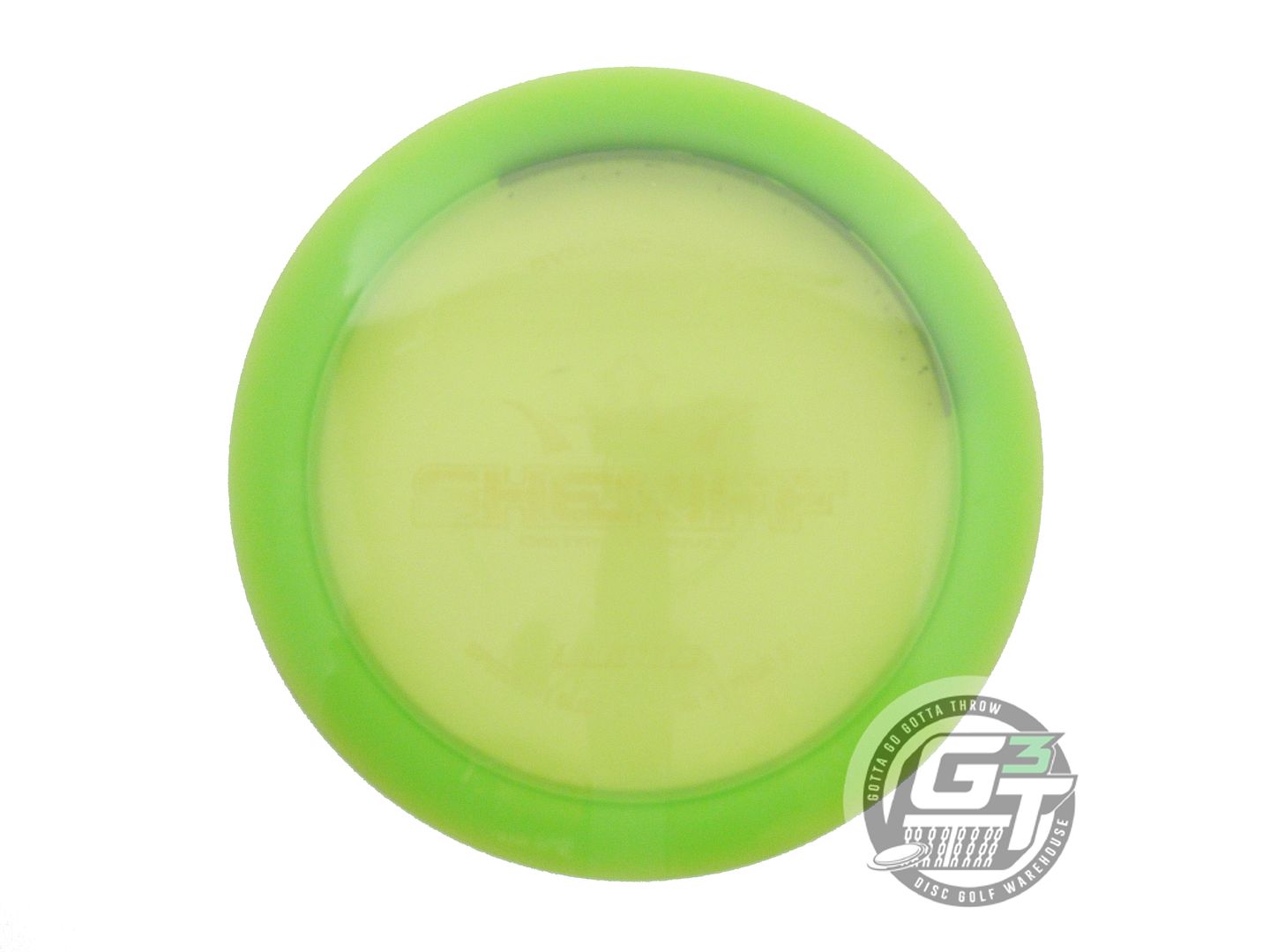 USED Dynamic Discs Lucid Sheriff 173g Lime Wiped Stamp Distance Driver Golf Disc