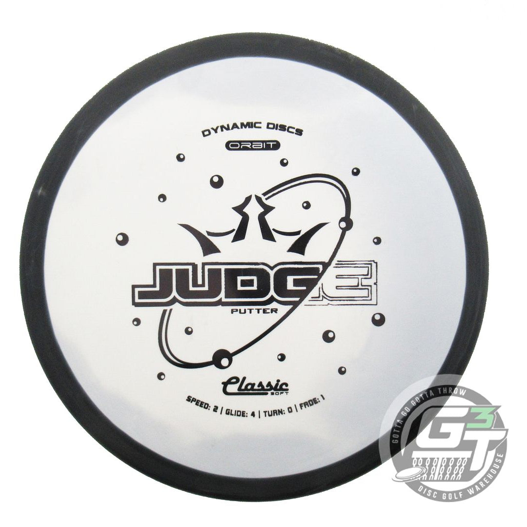 Dynamic Discs Classic Soft Orbit Judge Putter Golf Disc (Individually Listed)