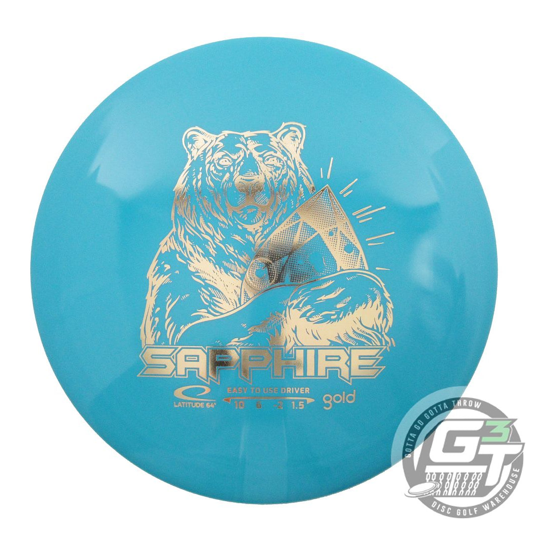 Latitude 64 Gold Line Sapphire Distance Driver Golf Disc (Individually Listed)