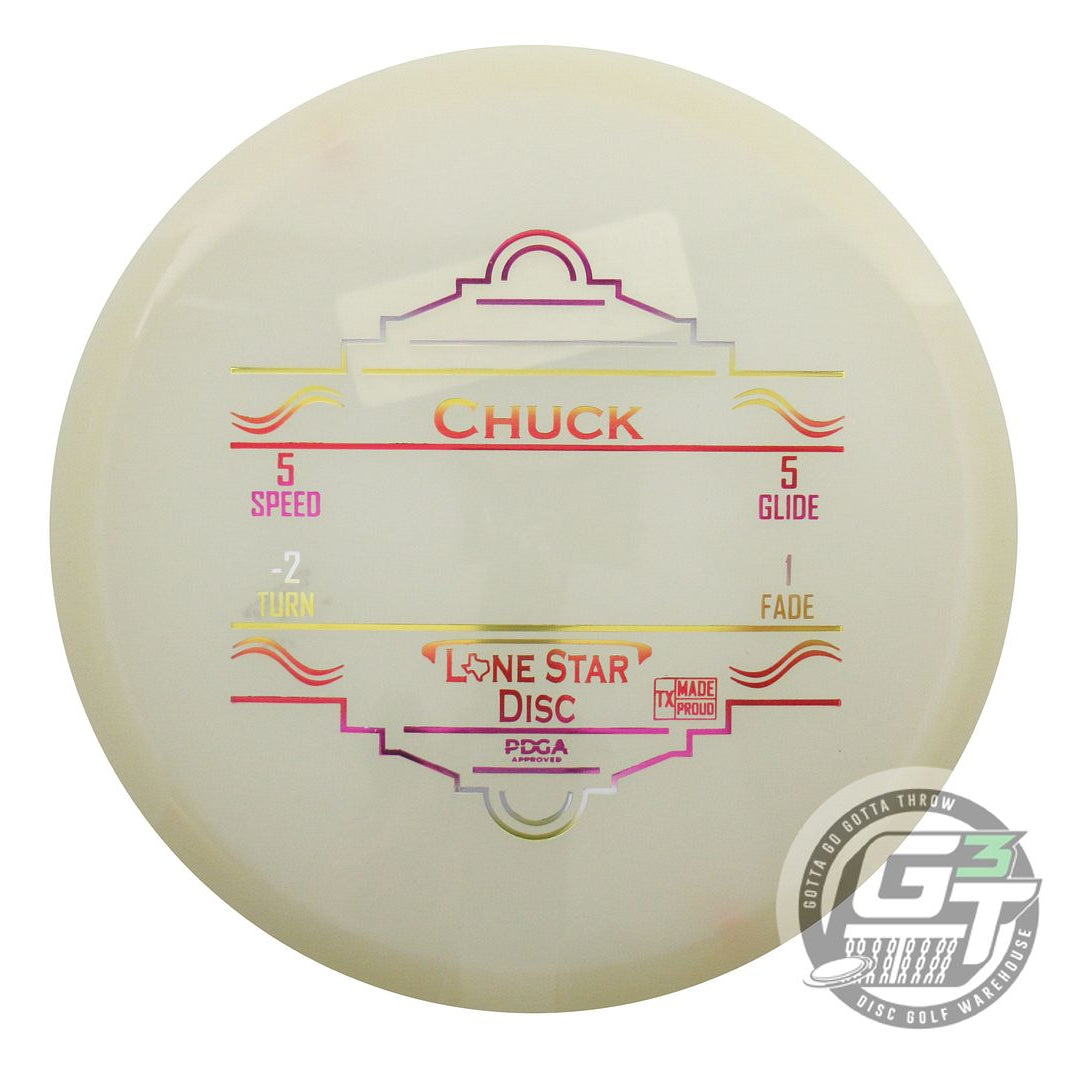 Lone Star Glow Alpha Chuck Midrange Golf Disc (Individually Listed)