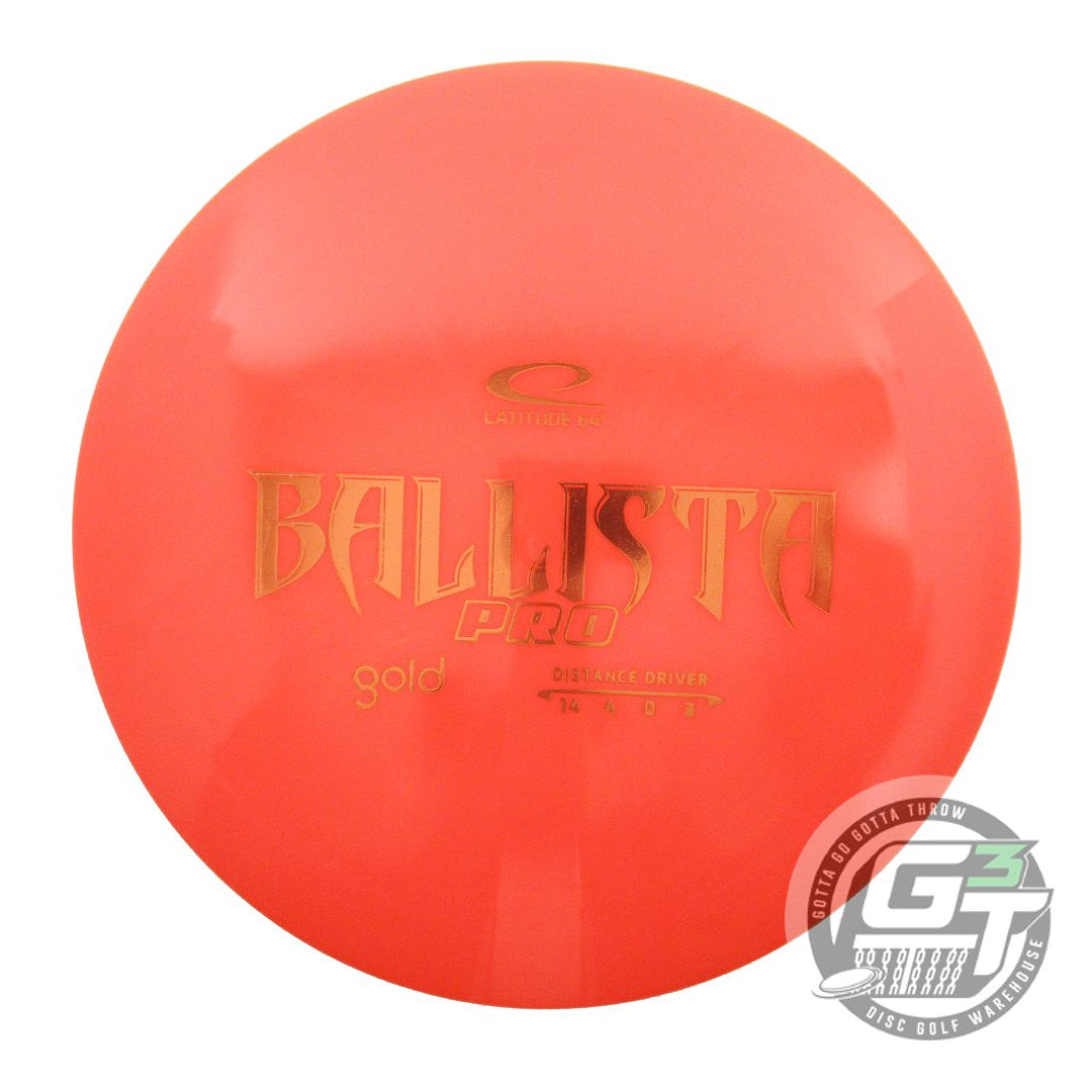 Latitude 64 Gold Line Ballista Pro Distance Driver Golf Disc (Individually Listed)