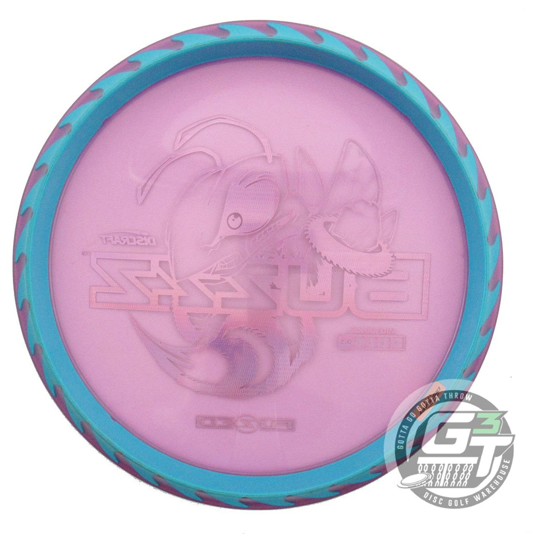 USED Discraft FuZed BuzzzSaw Buzzz 182g Lilac Copper Foil Midrange Golf Disc