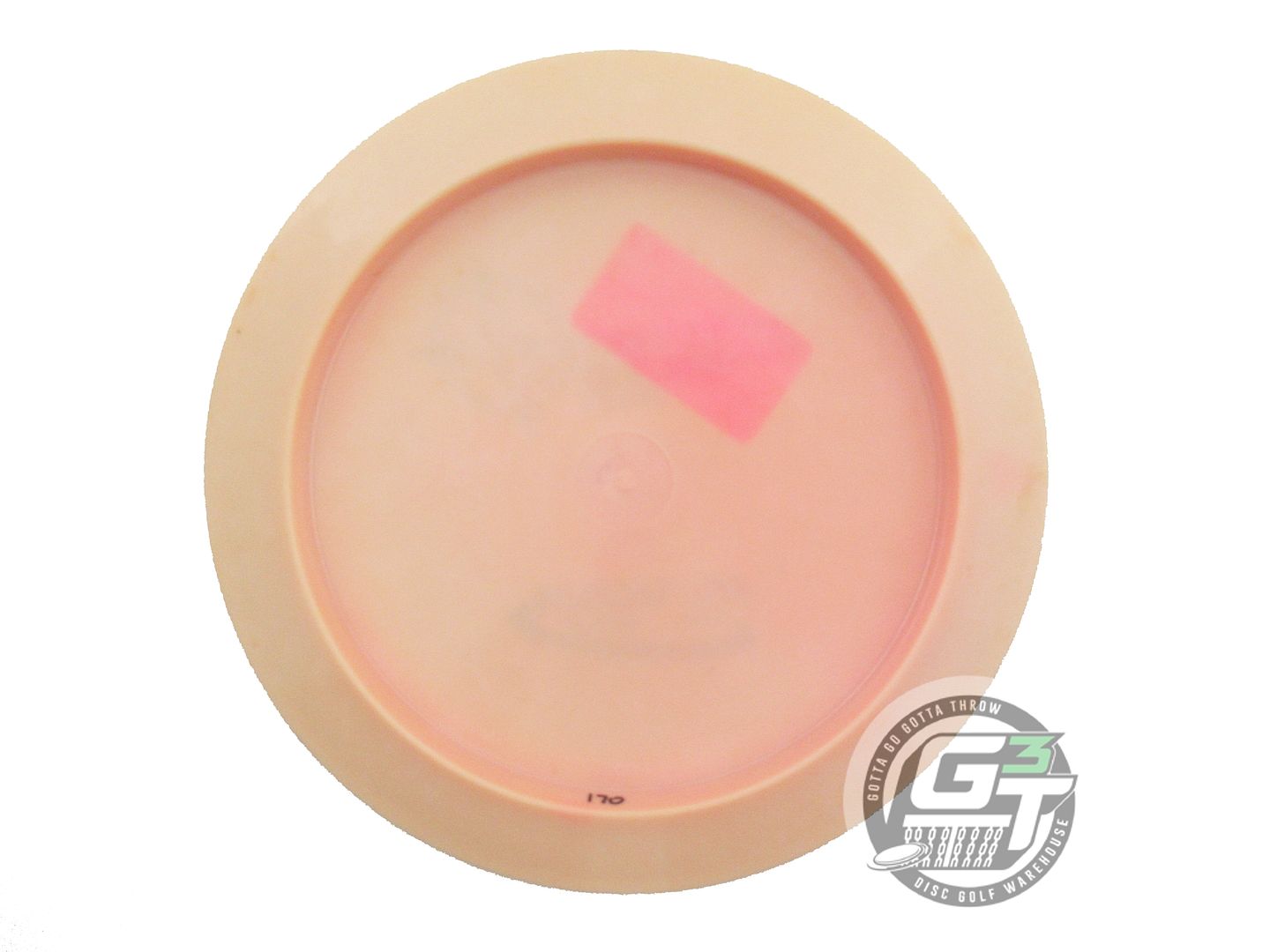 USED Innova Star Boss 170g Peach Silver Glitter Foil Distance Driver Golf Disc