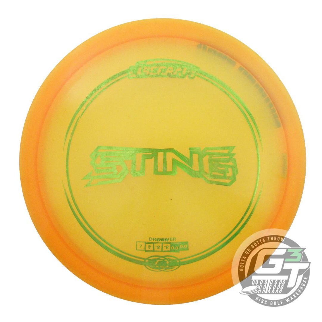 USED Discraft X-OUT Z Sting 174g Marigold Fairway Driver Golf Disc
