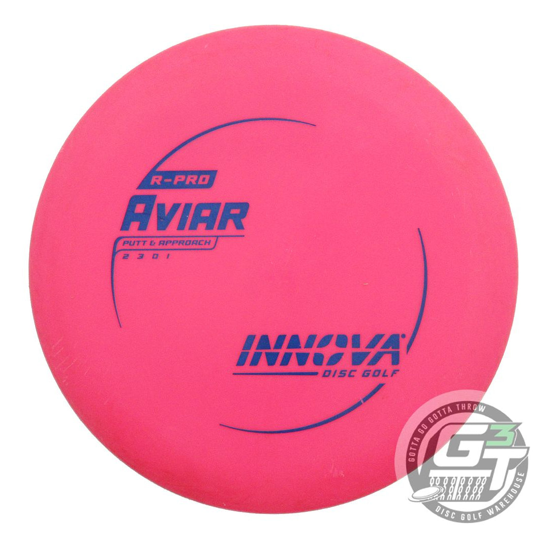 USED Innova R-Pro Aviar 171g Pink Blue Stamp Putter Golf Disc