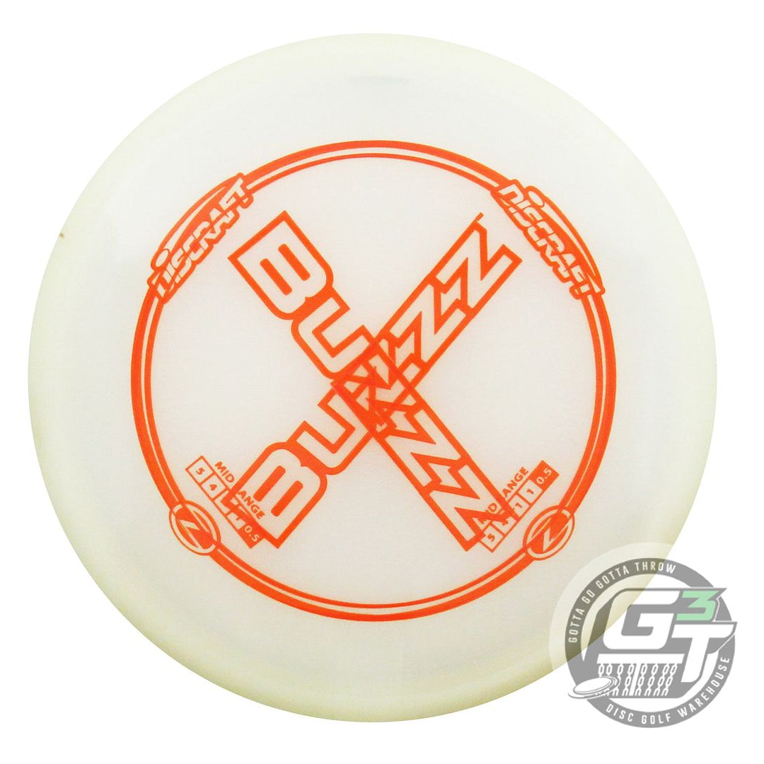 NOS Discraft X-OUT Z Buzzz 182g White Midrange Golf Disc