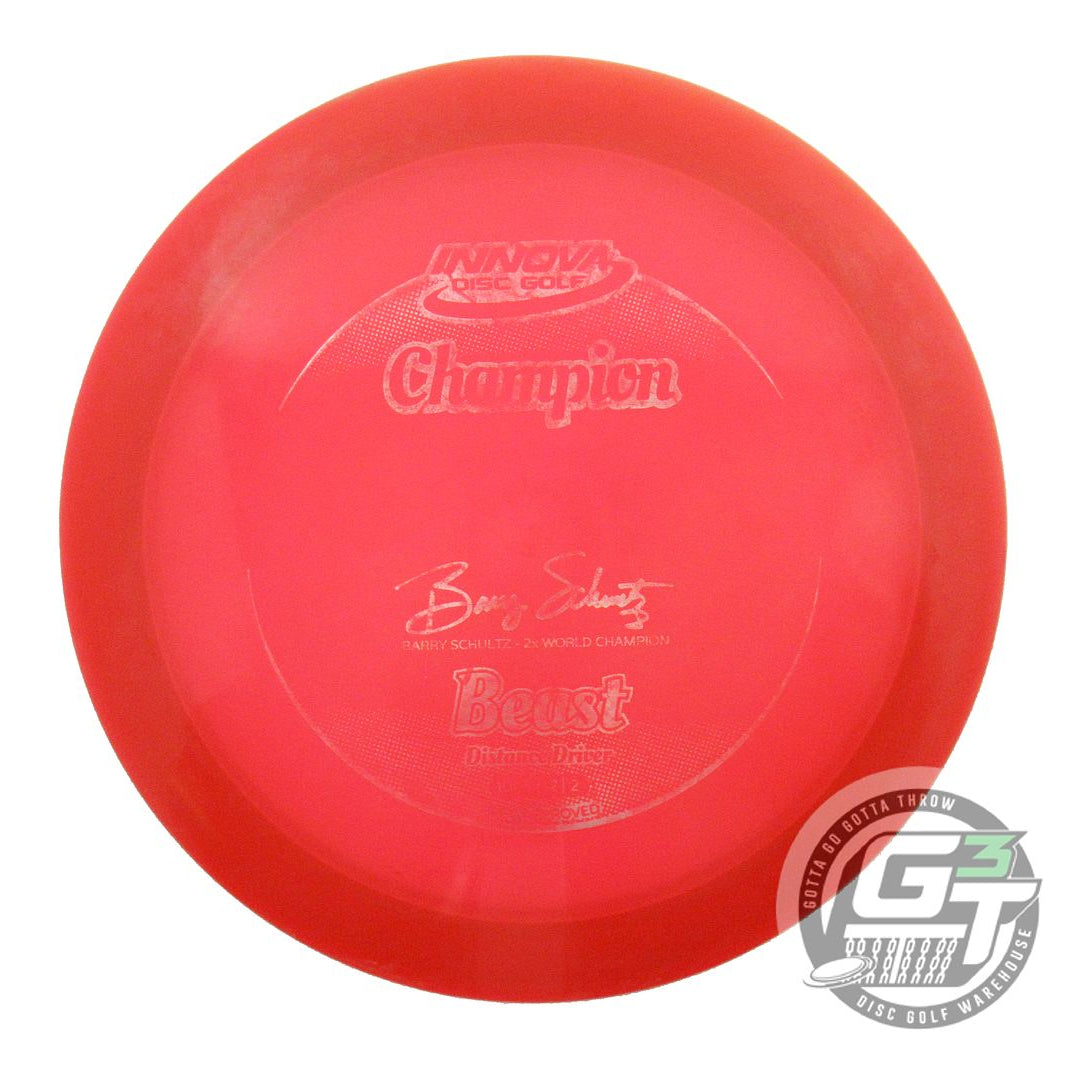 USED Innova Champion Beast 173g Red Silver Foil Distance Driver Golf Disc