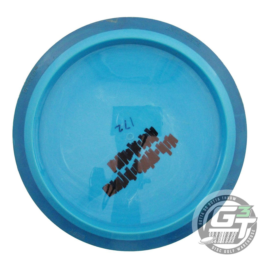 USED Axiom Discs Neutron Defy 172g Teal Blue Rim Distance Driver Golf Disc