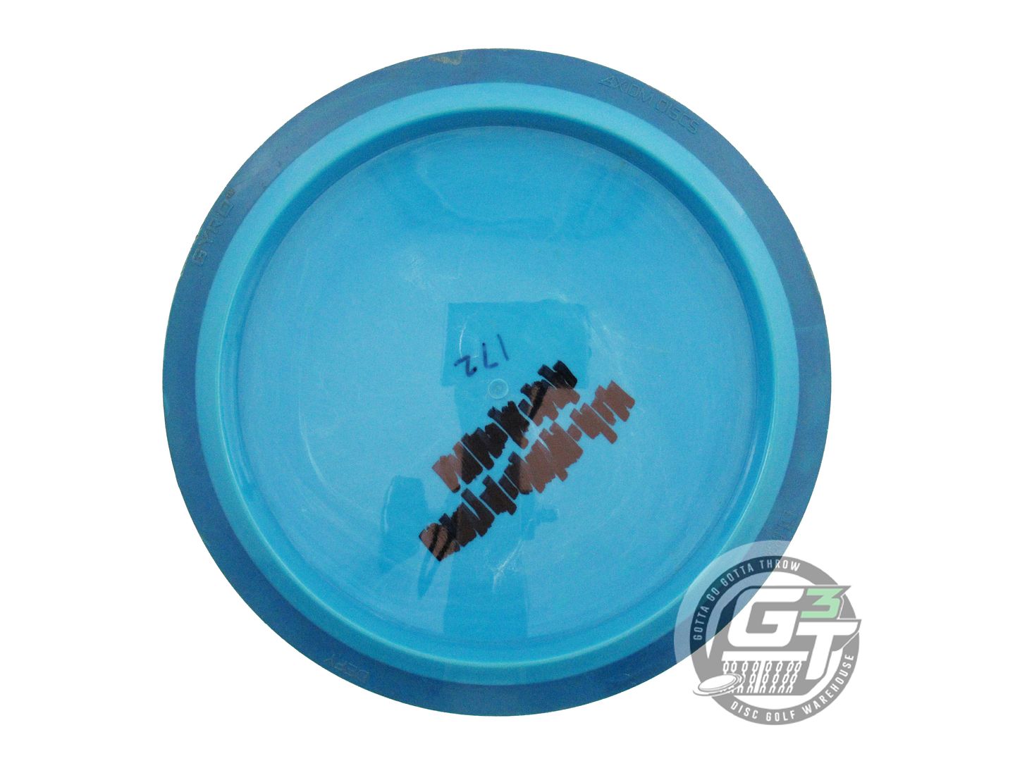 USED Axiom Discs Neutron Defy 172g Teal Blue Rim Distance Driver Golf Disc