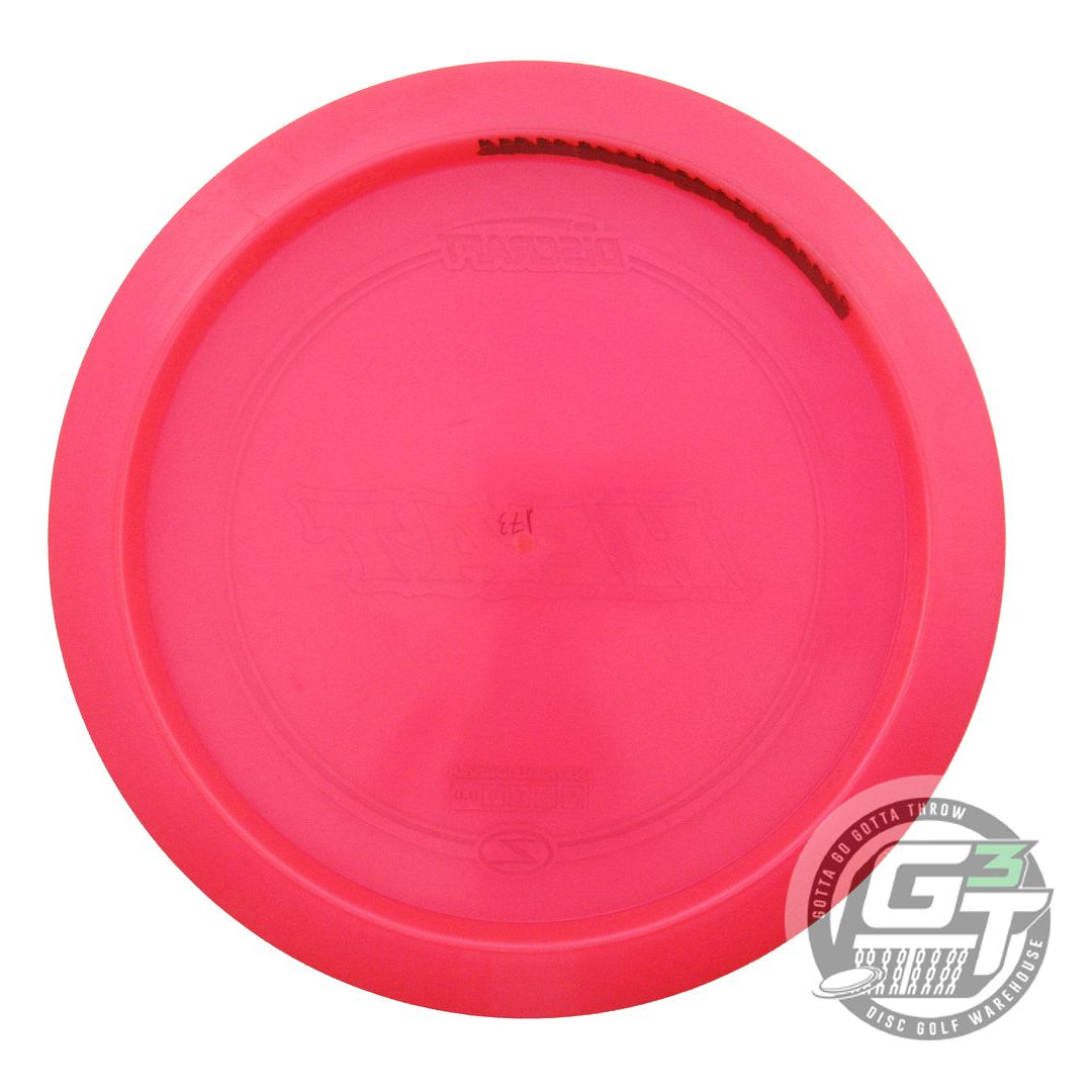 USED Discraft Z Heat 173g Red Pink Star Foil Distance Driver Golf Disc