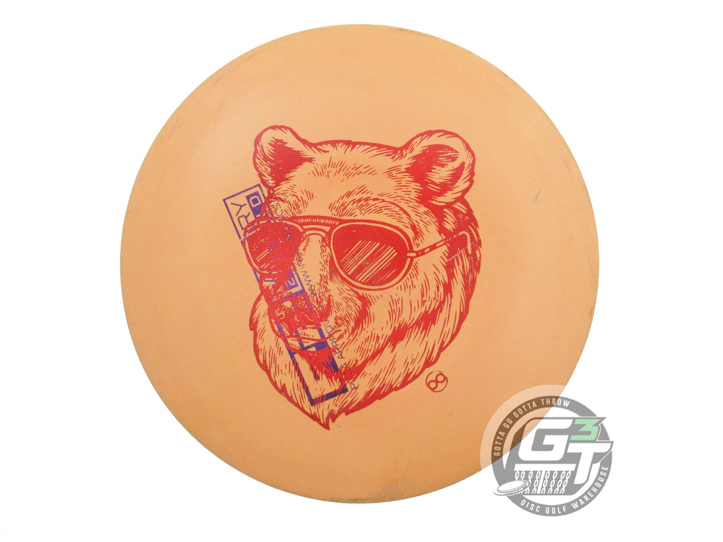 USED Innova X-OUT Star Leopard 174g Orange Fairway Driver Golf Disc