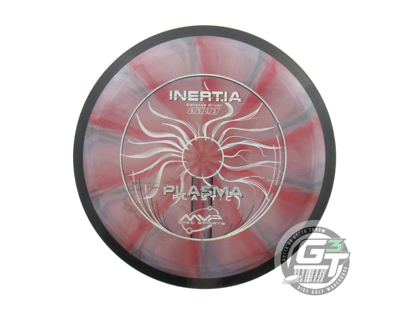 USED MVP Disc Sports Plasma Inertia 168g Pink-Lilac Distance Driver Golf Disc
