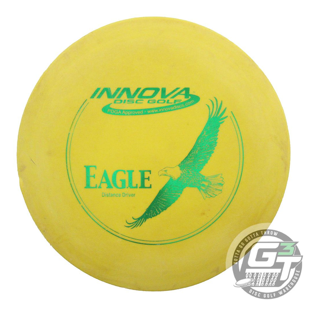 USED Innova DX Eagle 174g Yellow Green Foil Fairway Driver Golf Disc