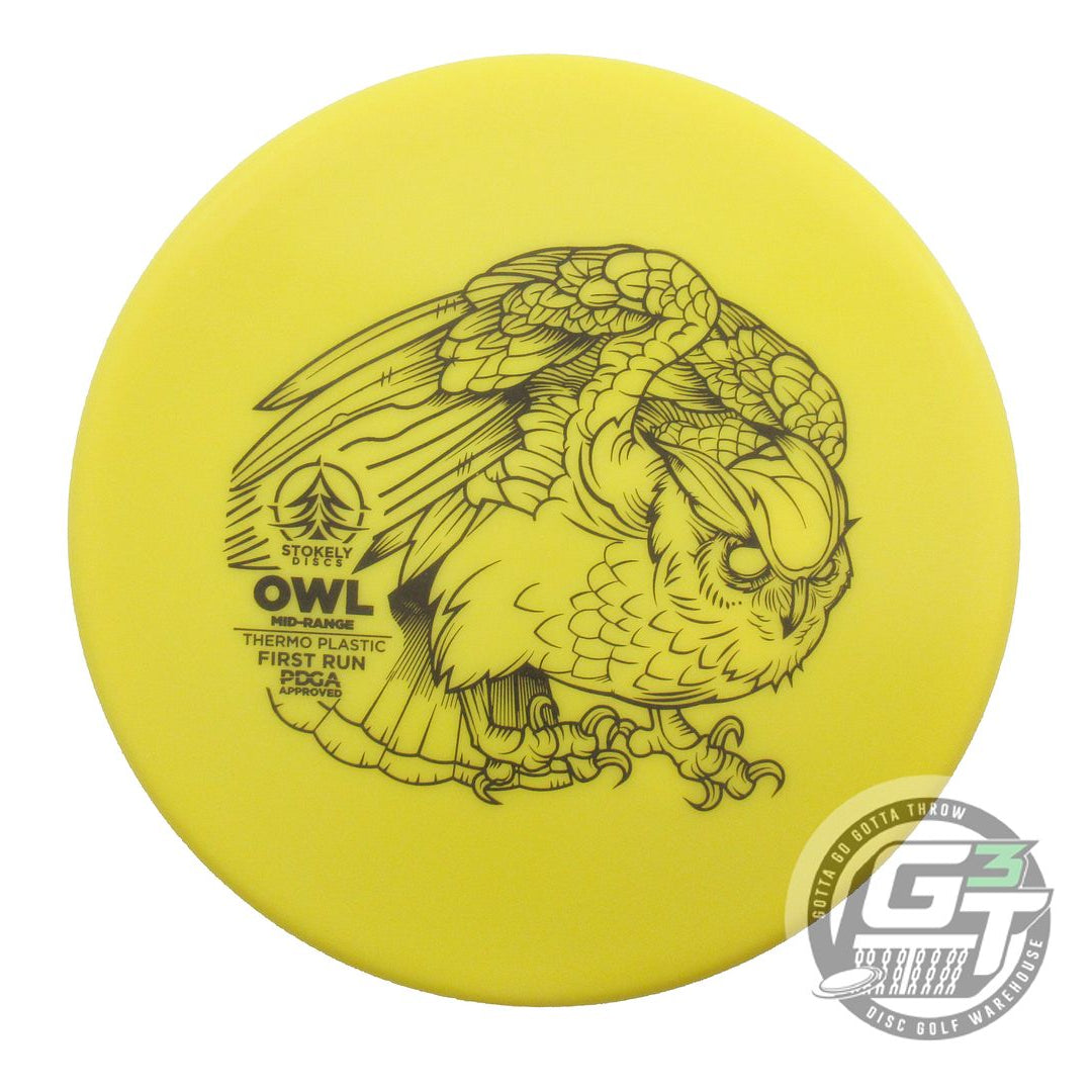 Stokely First Run Thermo Owl Midrange Golf Disc (Individually Listed) - Gotta Go Gotta Throw