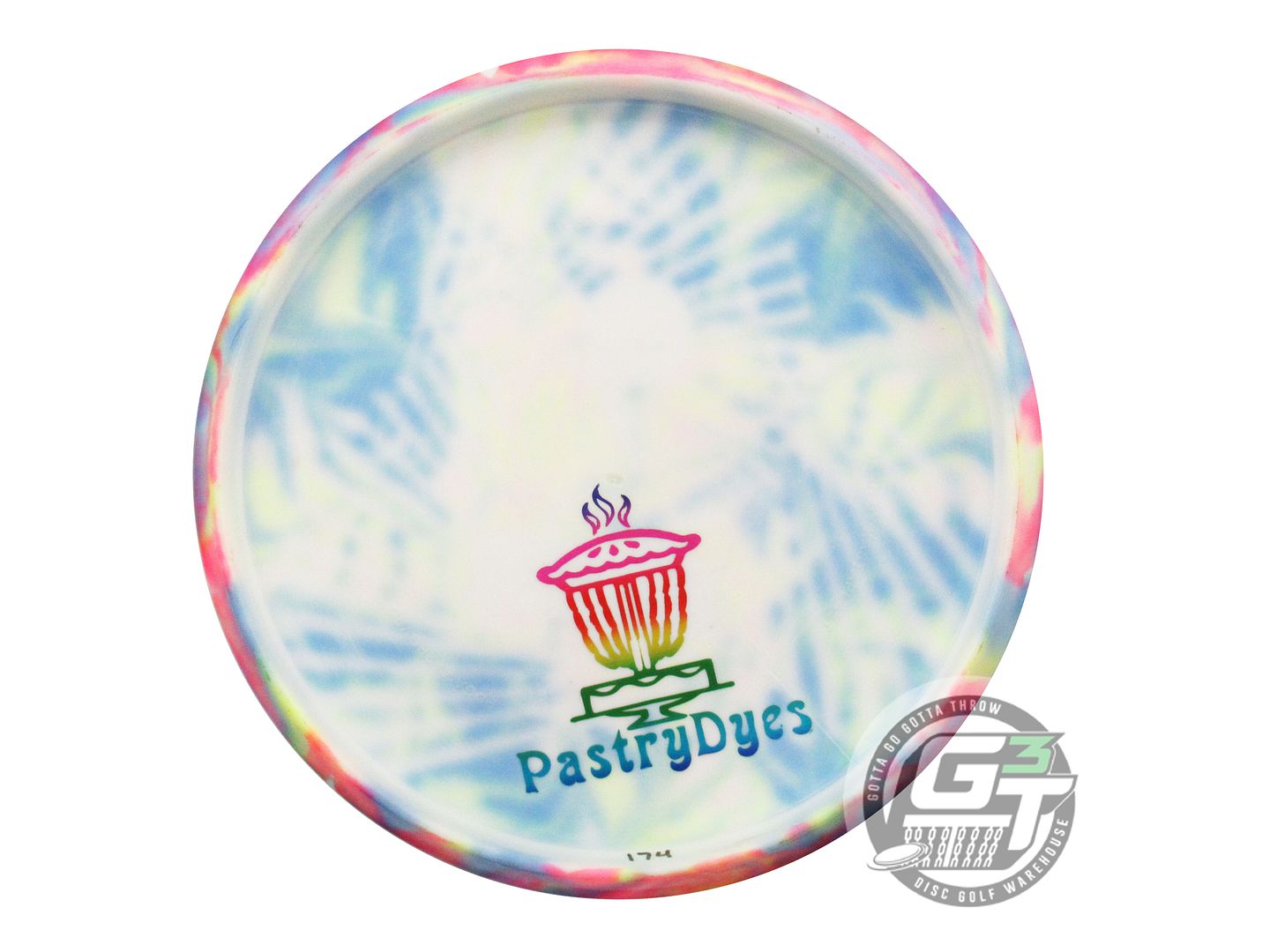 USED Kastaplast K1 Jarn 174g White HOME DYED Midrange Golf Disc