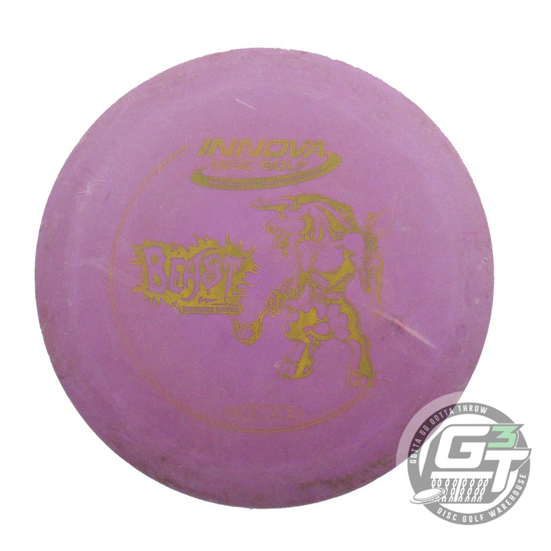USED Innova DX Beast 174g Purple Yellow Stamp Distance Driver Golf Disc