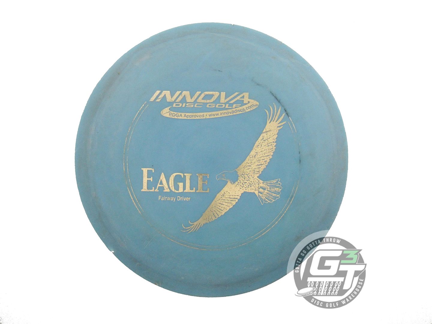 USED Innova DX Eagle 163g Teal Gold Foil PFN Fairway Driver Golf Disc