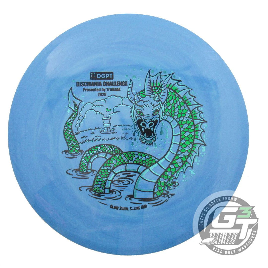 Discmania Limited Edition 2025 Discmania Challenge Glow Swirl S-line MD1 Midrange Golf Disc (Individually Listed)