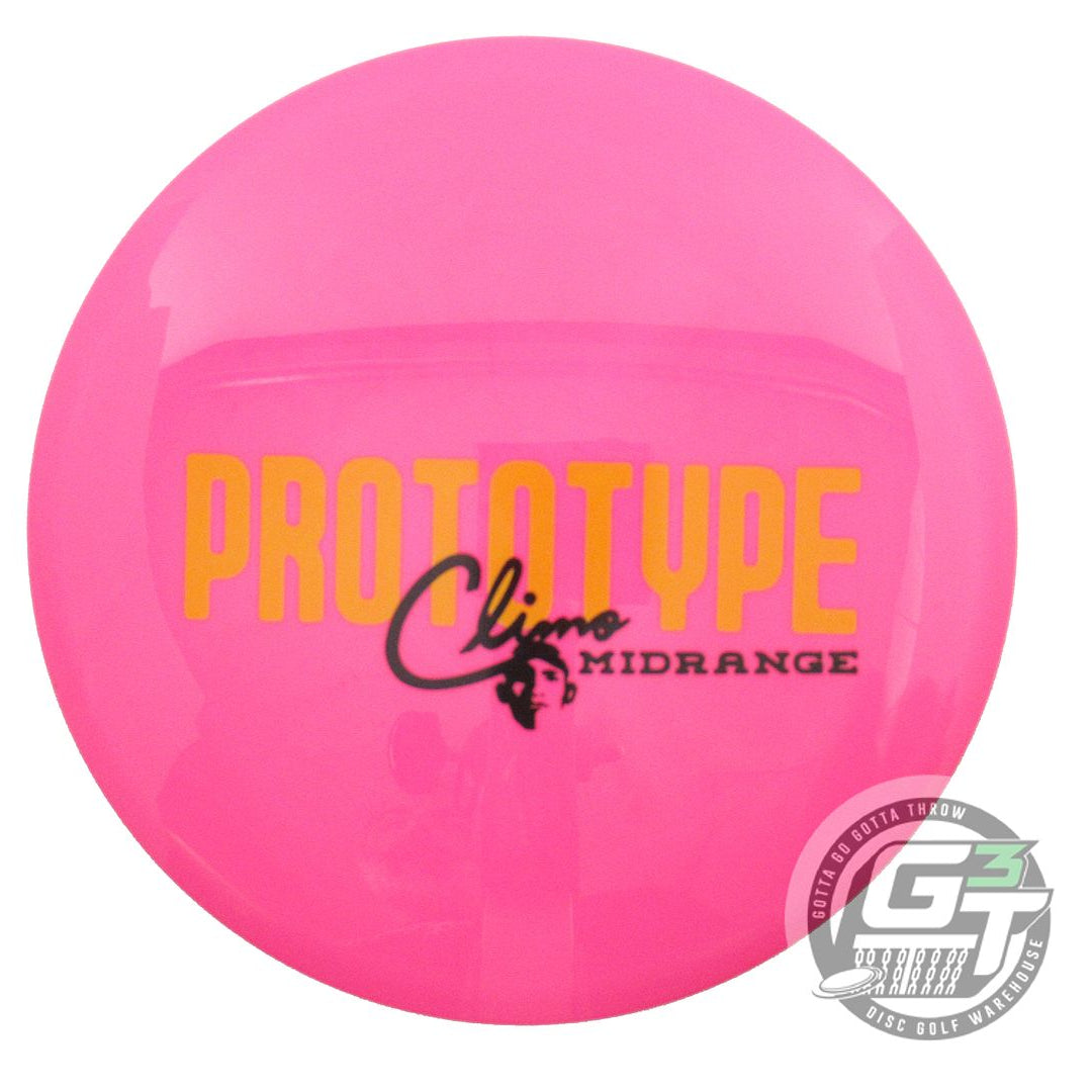 NOS Climo PROTOTYPE Major Line Belleair 177g Pink Midrange Golf Disc