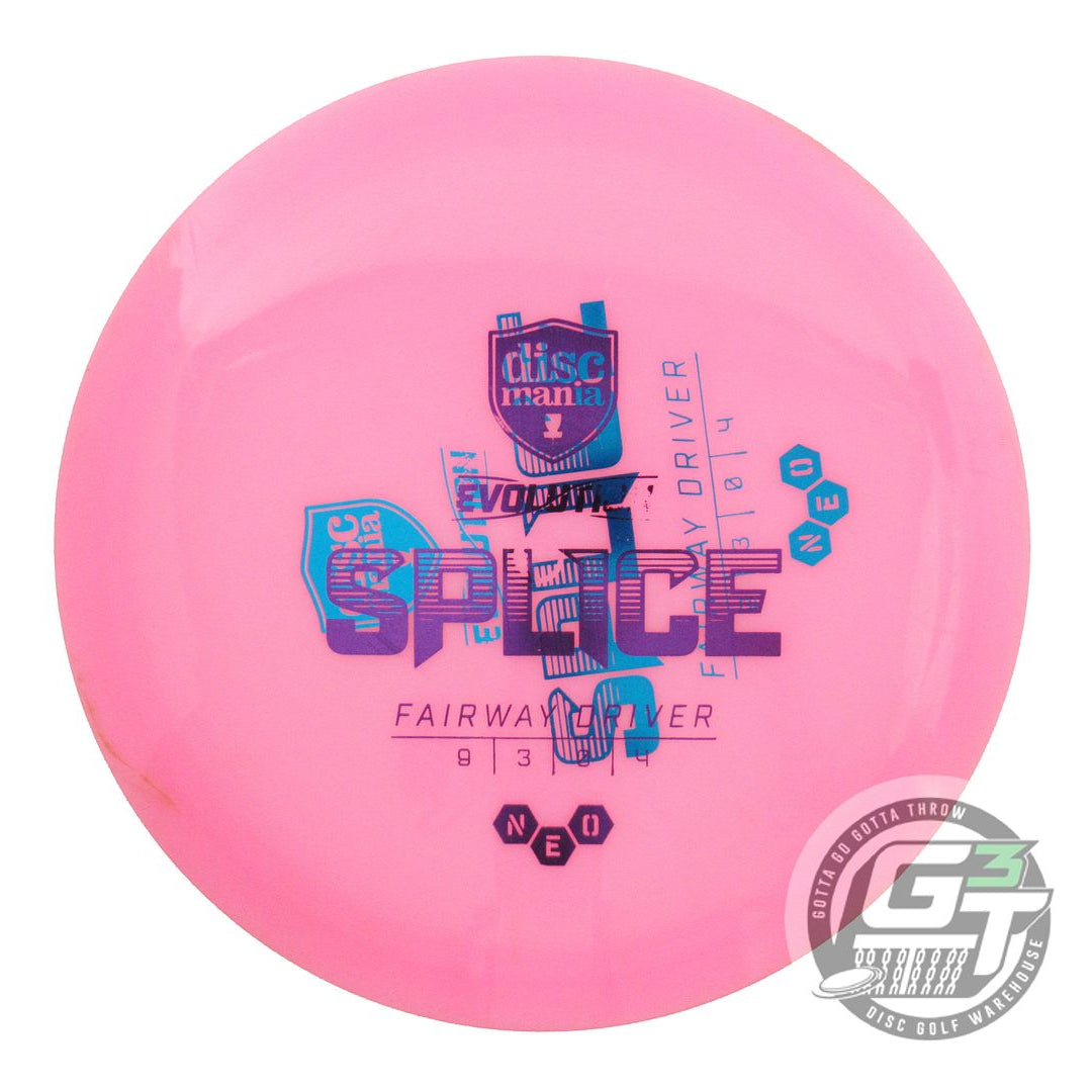 USED DiscMania X-OUT Neo Splice 173g Pink Fairway Driver Golf Disc